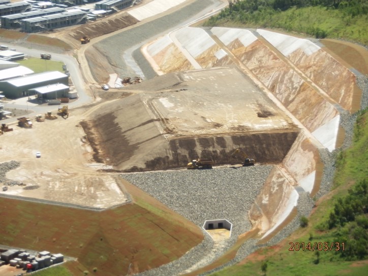 The culverts were up to 10 metres deep in places. 